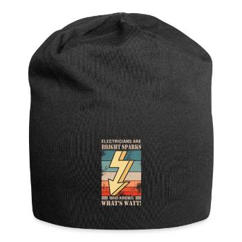 Electrician - Jersey Beanie - black - Front