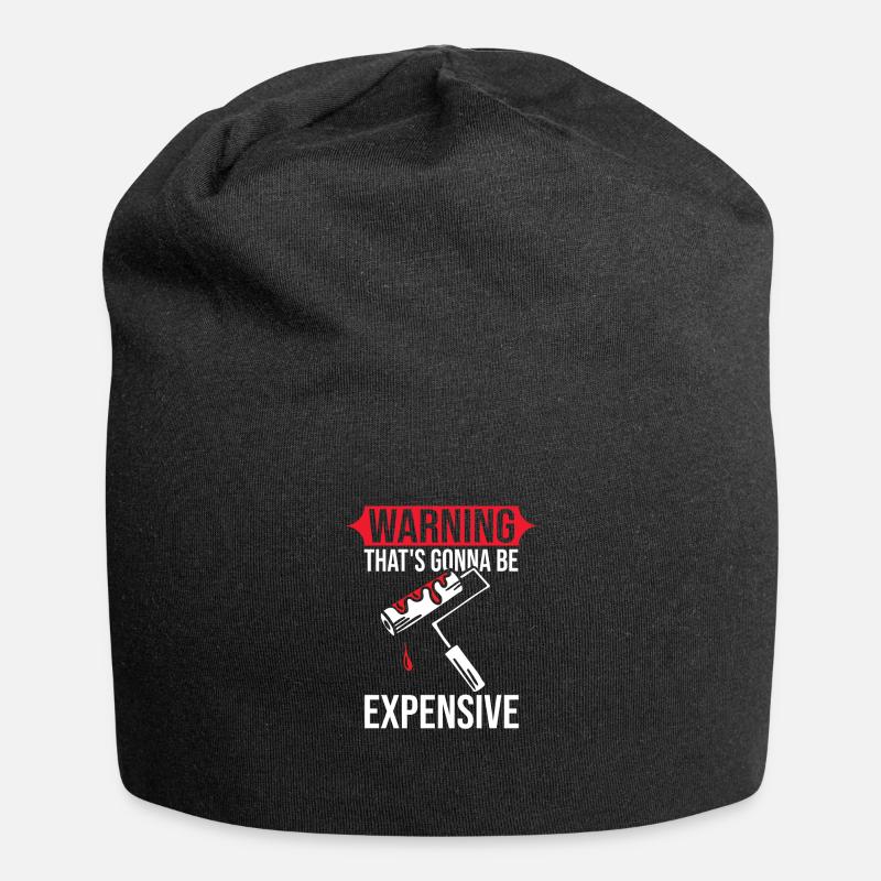 Maler - Jersey-Beanie - Schwarz