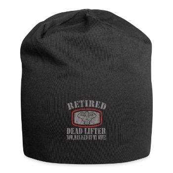 Bodybuilding - Jersey-Beanie - Schwarz - Vorne