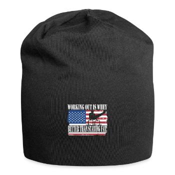 Circuit training - Jersey Beanie - black - Front