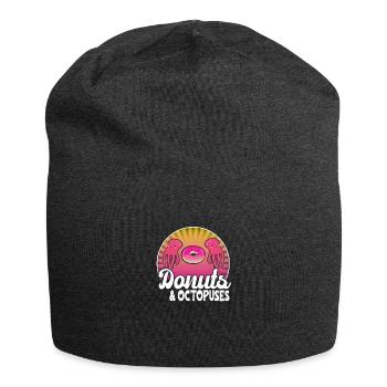Octopus - Jersey Beanie - charcoal grey - Front