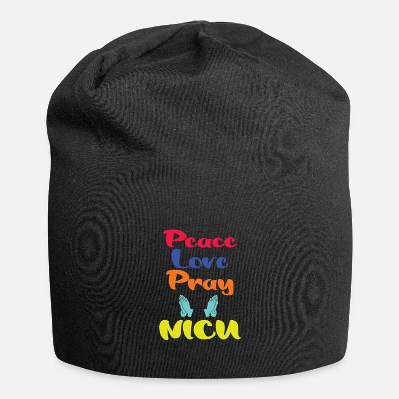Infirmière pour enfants - Bonnet en jersey - noir