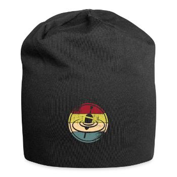 Angeln - Jersey-Beanie - Schwarz - Vorne