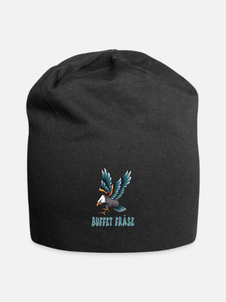 Urlaub - Jersey-Beanie - Schwarz
