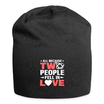 Wedding - Jersey Beanie - black - Front