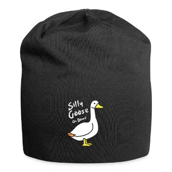 Silly Goose on Board - Jersey-Beanie - Schwarz - Vorne