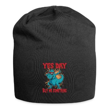 Oui Jour - Bonnet en jersey - noir - Devant