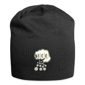 Rollenspiel - Jersey-Beanie - Schwarz - Vorne