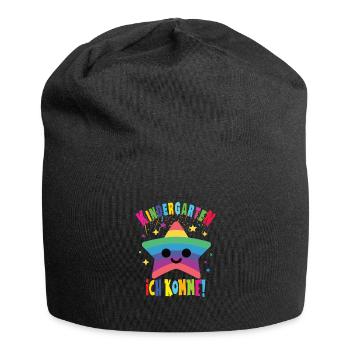Kindergarten - Jersey-Beanie - Schwarz - Vorne
