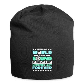 Festival - Jersey Beanie - black - Front