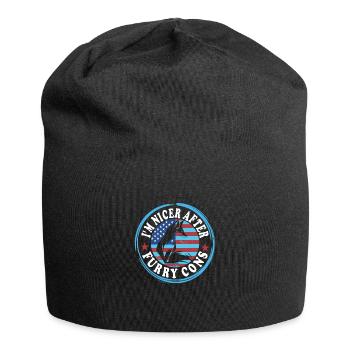Furry Fandom - Jersey Beanie - black - Front