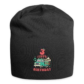 3rd Birthday Guys - Jersey Beanie - black - Front