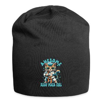 Krav Maga - Bonnet en jersey - noir - Devant
