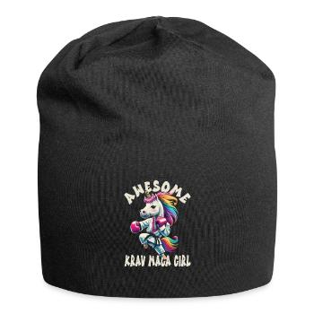 Krav Maga - Bonnet en jersey - noir - Devant