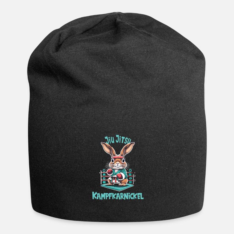Jiu Jitsu - Jersey-Beanie - Schwarz