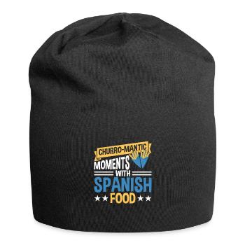 Spanish food - Jersey Beanie - black - Front