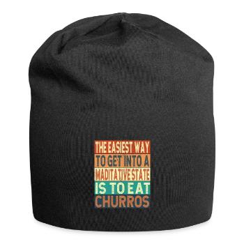 Spanish food - Jersey Beanie - black - Front