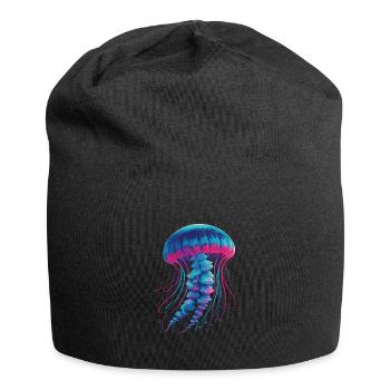 Méduse - Bonnet en jersey - noir - Devant