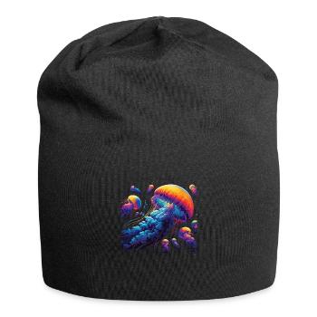 Méduse - Bonnet en jersey - noir - Devant