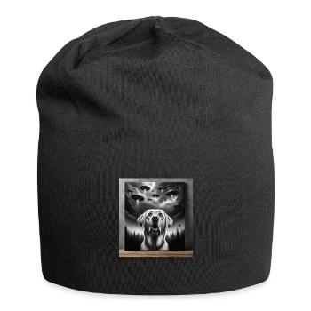 Labrador - Jersey-Beanie - Schwarz - Vorne