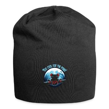 Grenouille - Bonnet en jersey - noir - Devant