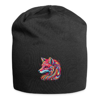 Hippie Festival - Jersey-Beanie - Schwarz - Vorne