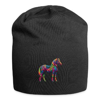 Hippie Festival - Jersey-Beanie - Schwarz - Vorne