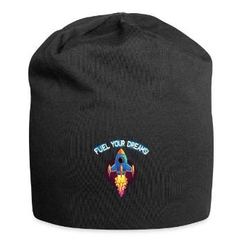 Rocket - Jersey Beanie - black - Front