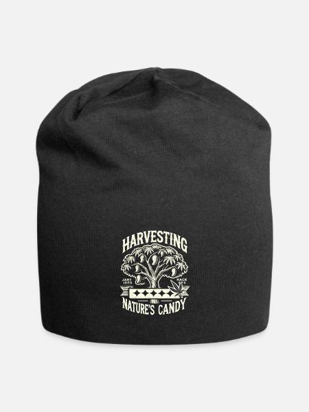 Früchtchen - Jersey-Beanie - Schwarz