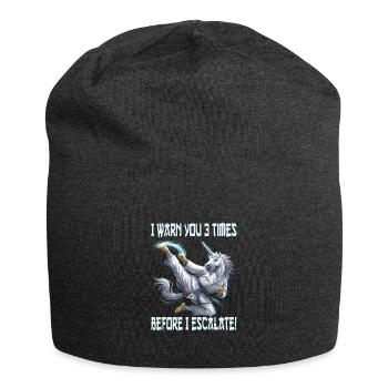 Martial arts - Jersey Beanie - charcoal grey - Front
