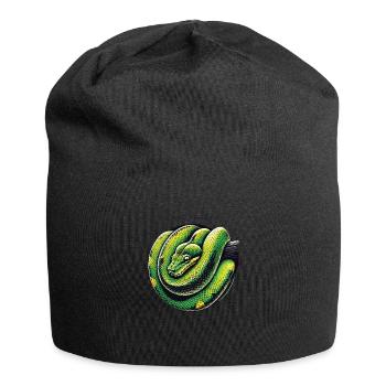 Snake - Jersey Beanie - black - Front