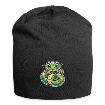 Serpent - Bonnet en jersey - noir - Devant