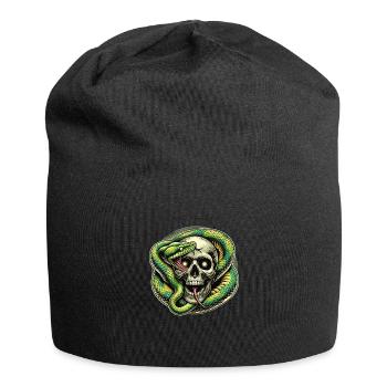Snake - Jersey Beanie - black - Front
