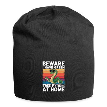 Snake - Jersey Beanie - black - Front
