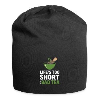 Matcha - Jersey Beanie - black - Front