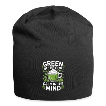 Matcha - Jersey Beanie - black - Front