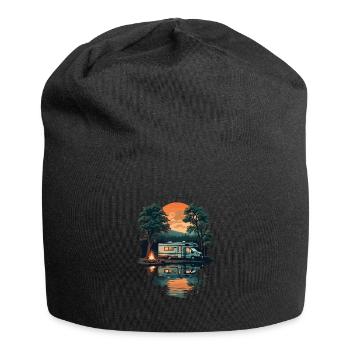 Campeur - Bonnet en jersey - noir - Devant