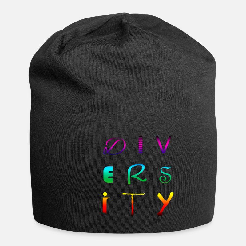 DIVERSITY - Jersey Beanie - black