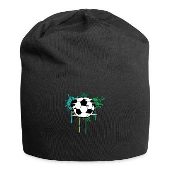 Football - Bonnet en jersey - noir - Devant