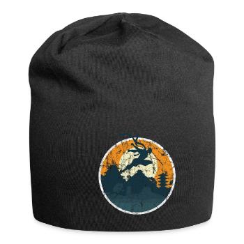 Kampfsport - Jersey-Beanie - Schwarz - Vorne