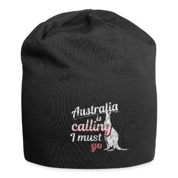 Australien - Jersey-Beanie - Schwarz - Vorne