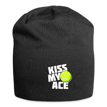 sportif - Bonnet en jersey - noir - Devant