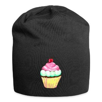 gâteau - Bonnet en jersey - noir - Devant