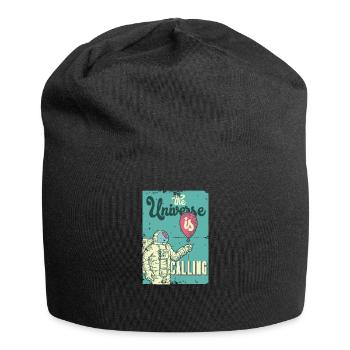 The Universe is Calling Geschenkidee - Bonnet en jersey - noir - Devant