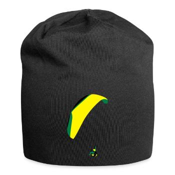 Paraglider Acro - Jersey-Beanie - Schwarz - Vorne