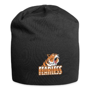 tigre - Bonnet en jersey - noir - Devant