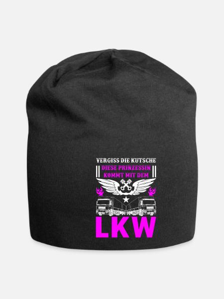LKW-Fahrer Fernfahrer LKW Trucker Geschenk - Jersey-Beanie - Schwarz