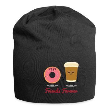 L’amitié - Bonnet en jersey - noir - Devant