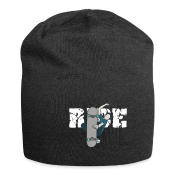 skateboard - Jersey Beanie - charcoal grey - Front