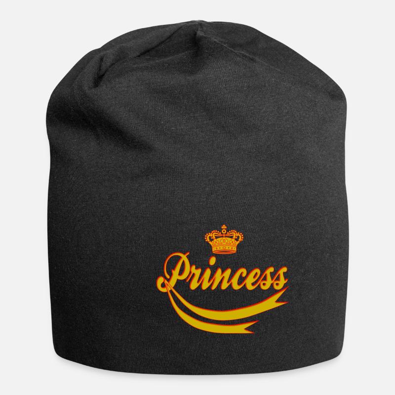 princesse - Bonnet en jersey - noir